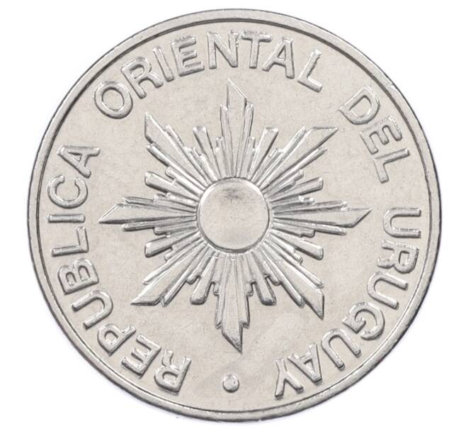 Монета 10 новых песо 1989 года Уругвай (Артикул T11-08515)