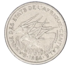 50 франков 1984 года D Габон