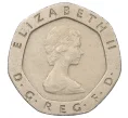 Монета 20 пенсов 1982 года Великобритания (Артикул K12-19154)