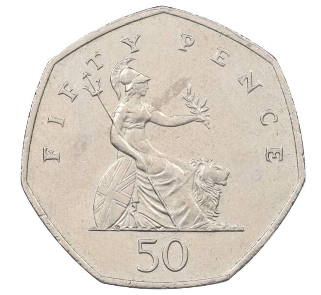 Монета 50 пенсов 1997 года Великобритания (Артикул K12-19171)
