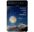 Монета 2 евро 2017 года «Андорра — Пиренейская страна» (в буклете) (Артикул M2-7155)