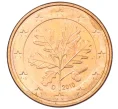 Монета 5 евроцентов 2010 года D Германия (Артикул K12-19280)