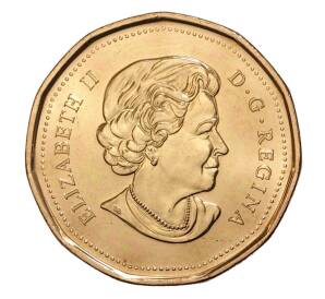 1 доллар 2010 года Канада «100 лет королевскому флоту Канады»