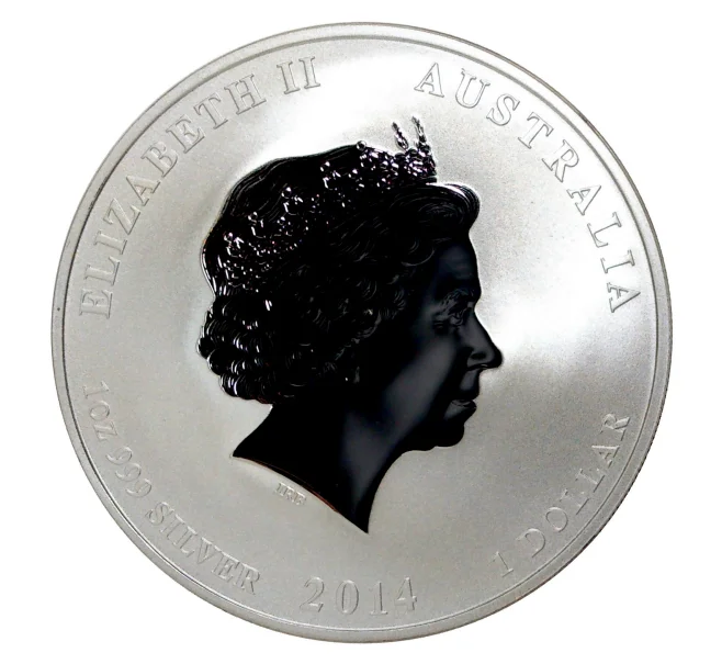Монета 1 доллар 2014 года Год лошади (Артикул M2-0623)