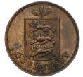 Монета 1 дубль 1889 года Гернси (Артикул K12-19459)