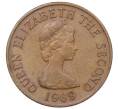 Монета 1 пенни 1989 года Джерси (Артикул K12-19475)