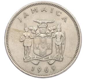 20 центов 1969 года Ямайка