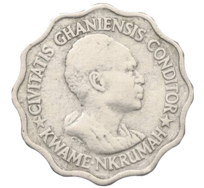 Монета 5 песев 1965 года Гана (Артикул K12-19517)