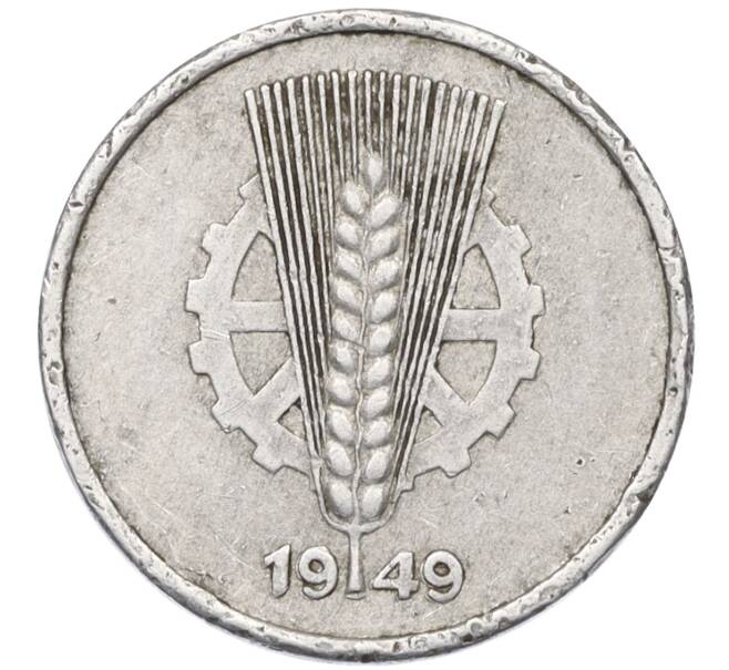Монета 5 пфеннигов 1949 года A Восточная Германия (ГДР) (Артикул K12-19520)