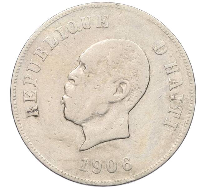 Монета 10 сантимов 1906 года Гаити (Артикул K12-19544)