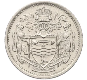 10 центов 1977 года Гайана