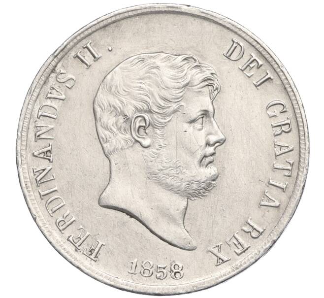 Монета 120 грано 1858 года Королевство обеих Сицилий (Артикул M2-74962)