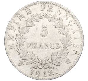 5 франков 1812 года W Франция — Фото №1