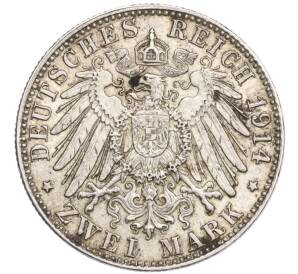 2 марки 1914 года D Германия (Бавария) — Фото №2