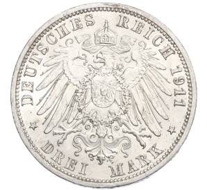 3 марки 1911 года А Германия (Ангальт)