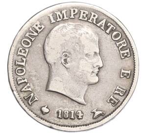 10 сольдо 1814 года Наполеоновское королевство Италия — Фото №1