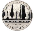 Монета 1 доллар 2010 года W США «Инвалиды войны» (Артикул M2-75025)
