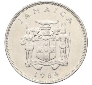 25 центов 1984 года Ямайка