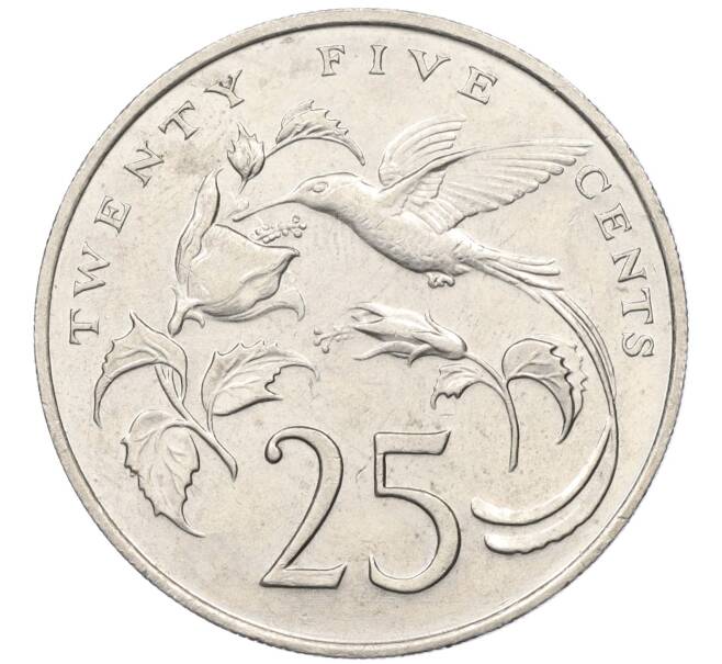 Монета 25 центов 1987 года Ямайка (Артикул K12-19770)