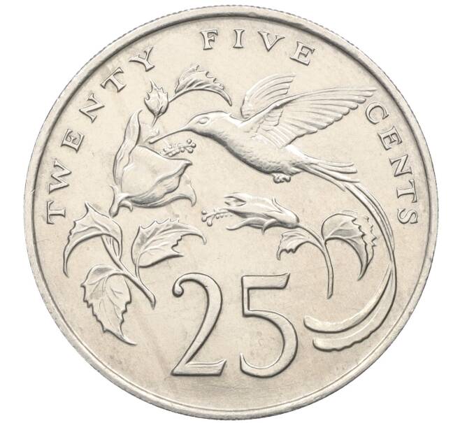 Монета 25 центов 1987 года Ямайка (Артикул K12-19771)