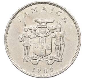 25 центов 1989 года Ямайка