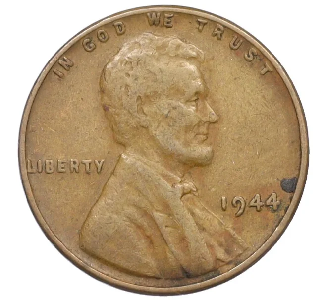 Монета 1 цент 1944 года США (Артикул K27-85885)