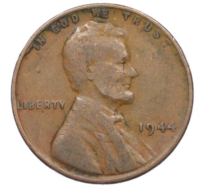 Монета 1 цент 1944 года США (Артикул K27-85888)