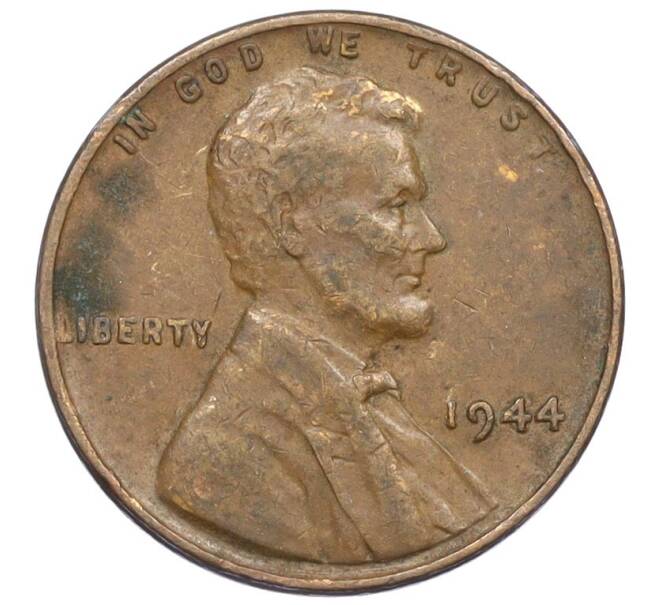 Монета 1 цент 1944 года США (Артикул K27-85892)