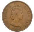 Монета 1 цент 1958 года Британские Восточные Карибы (Артикул K12-19786)