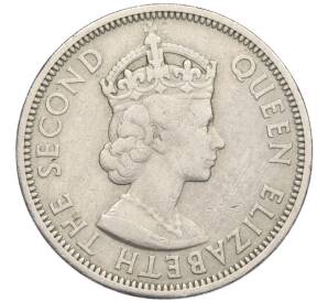 50 центов 1955 года Британские Восточные Карибы
