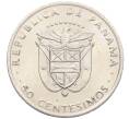 Монета 50 сентесимо 1975 года Панама (Артикул K12-19827)
