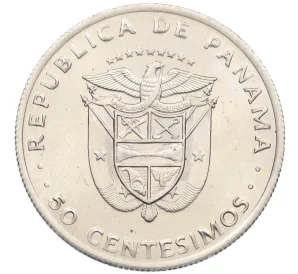 50 сентесимо 1975 года Панама