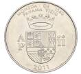 Монета 1/2 бальбоа 2011 года Панама «Панама-Вьехо — Валюта 1580 года» (Артикул K12-19834)