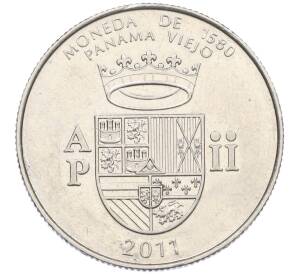 1/2 бальбоа 2011 года Панама «Панама-Вьехо — Валюта 1580 года»