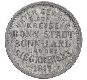 10 пфеннигов 1917 года Германия — город Бонн (Нотгельд)