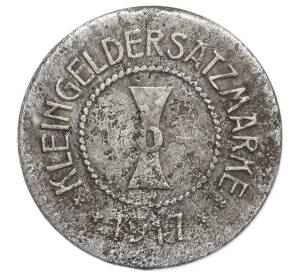 10 пфеннигов 1917 года Германия — город Мюльхаузен (Нотгельд) — Фото №1