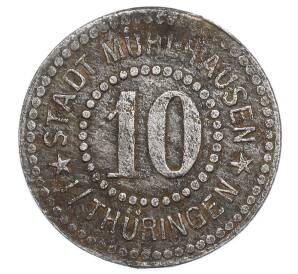 10 пфеннигов 1917 года Германия — город Мюльхаузен (Нотгельд) — Фото №2