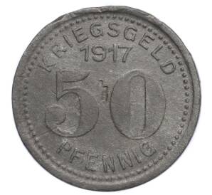 50 пфеннигов 1917 года Германия — город Эльберфельд (Нотгельд)
