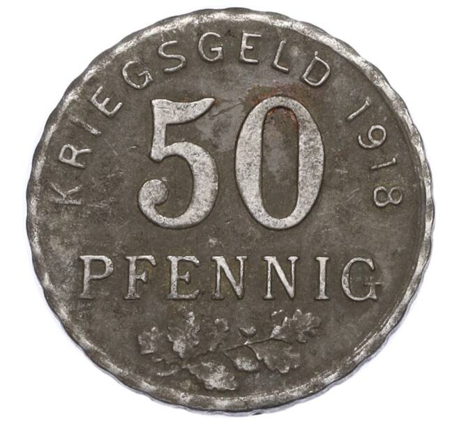 Монета 50 пфеннигов 1918 года Германия — город Бохум (Нотгельд) (Артикул K12-19697)