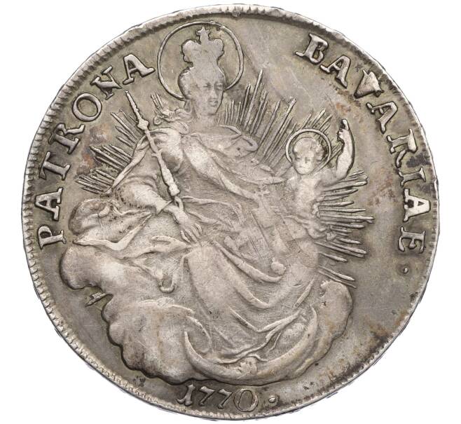 Монета 1 талер 1770 года А Бавария (Артикул M2-75031)