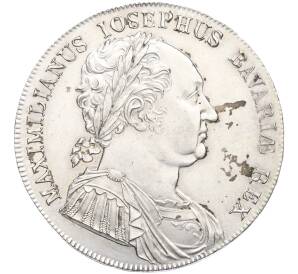 1 талер 1818 года Бавария «Предоставление Конституции Баварии» — Фото №2