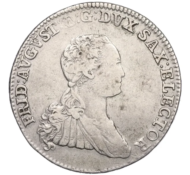 Монета 2/3 талера 1768 года Саксония (Артикул M2-75035)