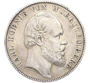 1 талер 1871 года Вюртемберг «Победоносное завершение Франко-прусской войны» — Фото №2