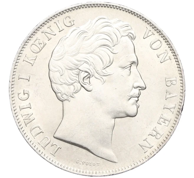 Монета 2 гульдена 1848 года Бавария (Артикул M2-75049)