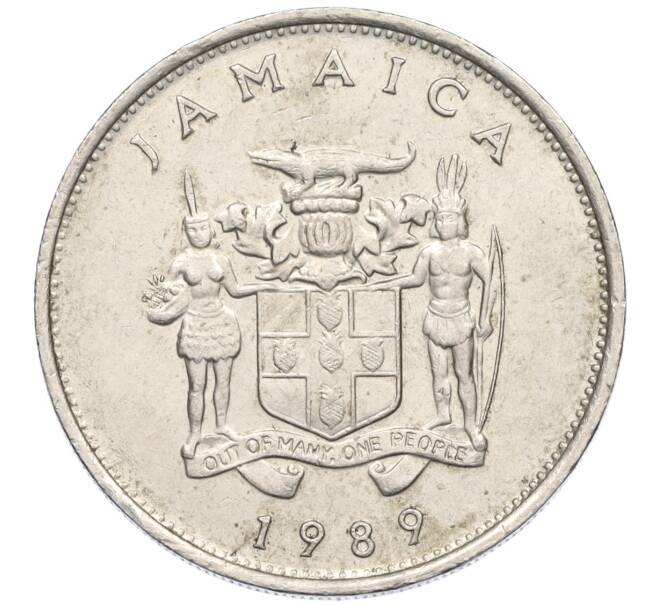 Монета 20 центов 1989 года Ямайка (Артикул K12-19891)