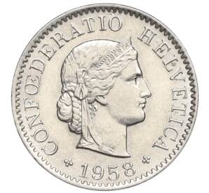 5 раппенов 1958 года Швейцария — Фото №1