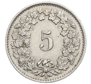 5 раппенов 1929 года Швейцария