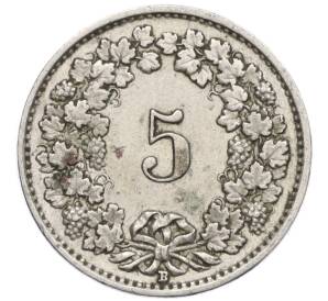 5 раппенов 1929 года Швейцария