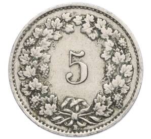 5 раппенов 1929 года Швейцария