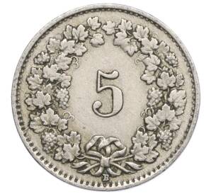 5 раппенов 1929 года Швейцария